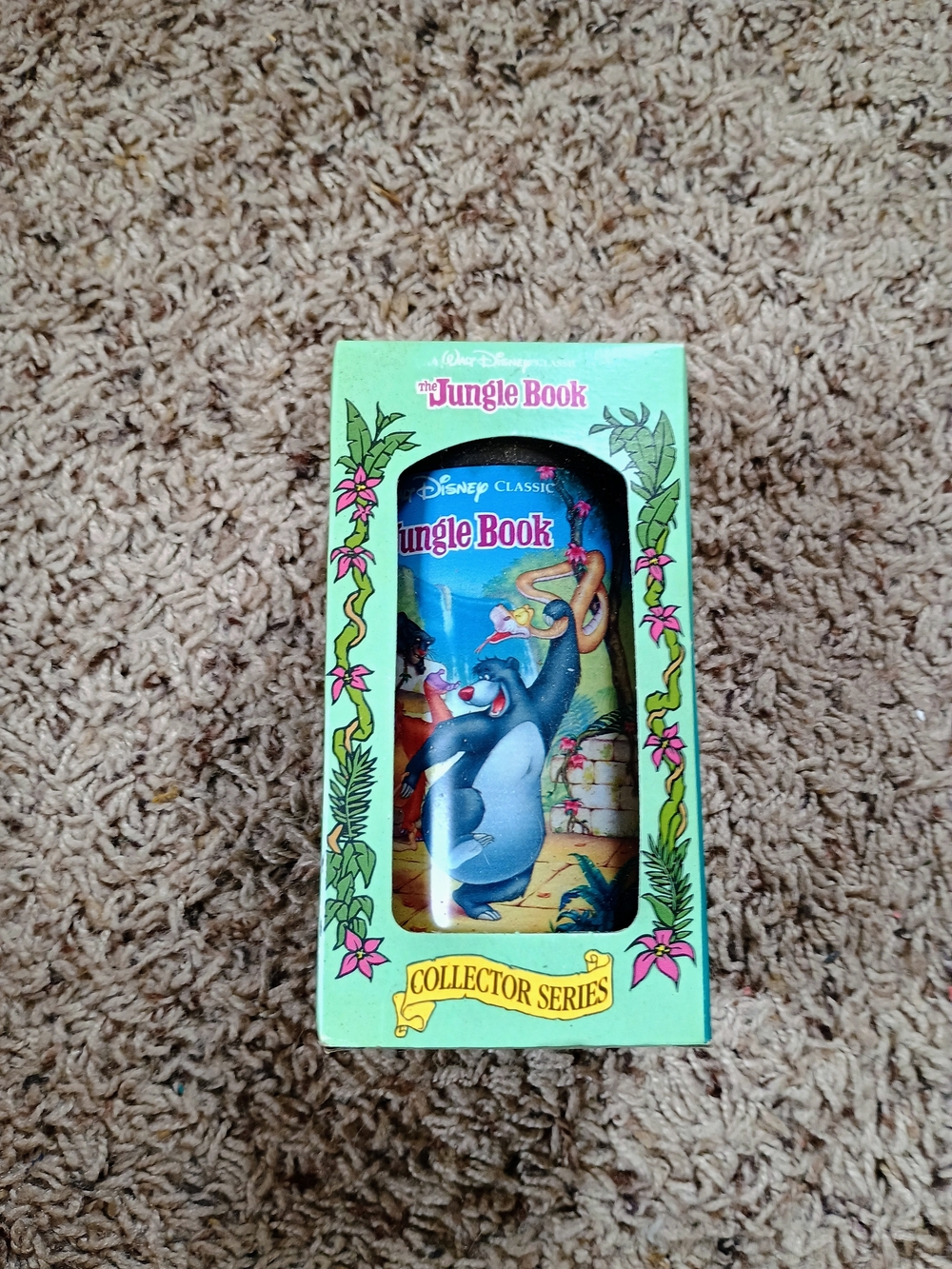 Vintage 1994 Burger King Destiny The Jungle Book Collector Series Glass Excellen